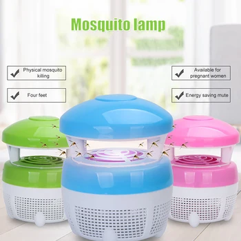 

110V UV LED Bulb Mosquito Killer Lamp 2 In 1 Mosquito Trap Insect Killer Light Bulb Fly Bug Zapper Home Night Light For Baby