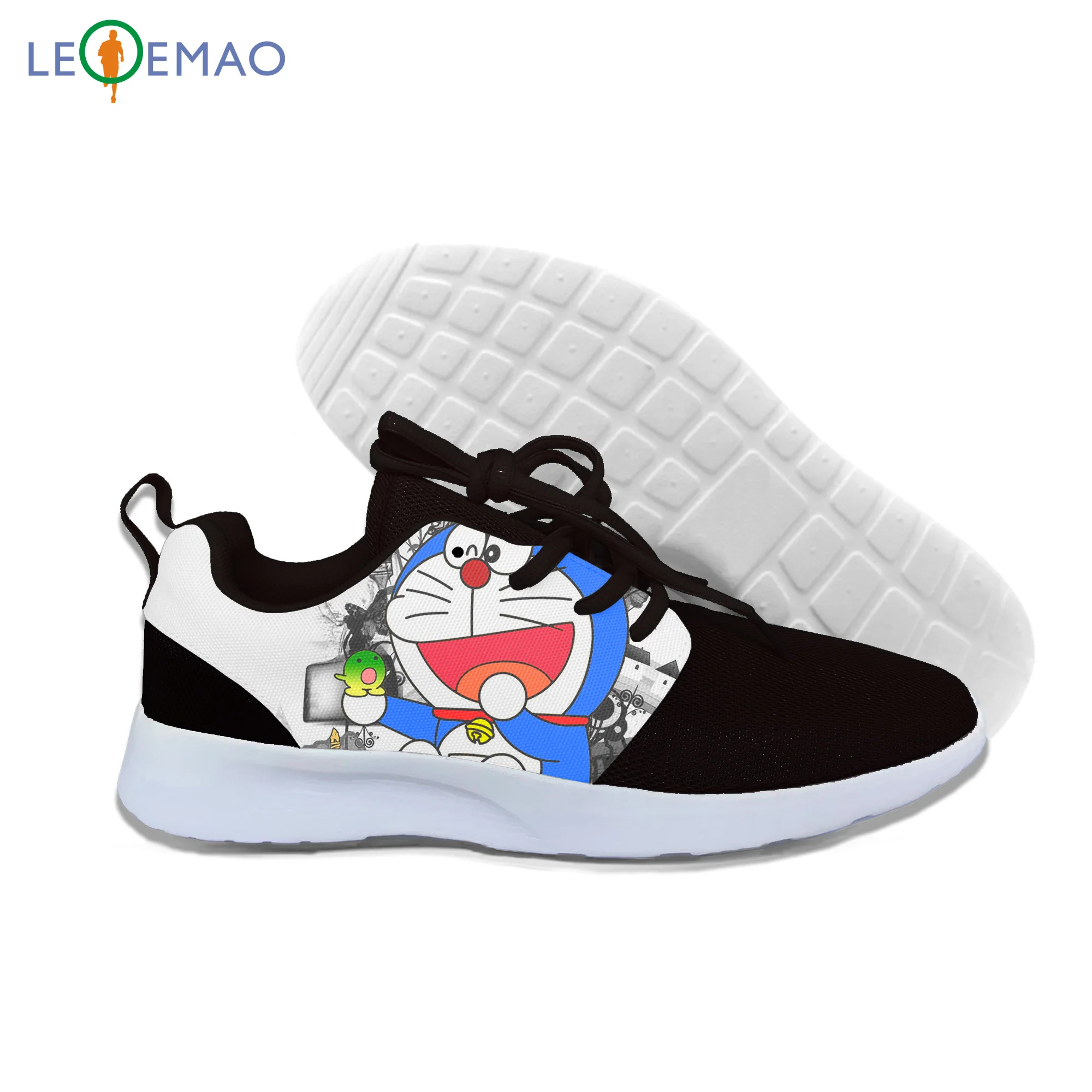 Спортивная обувь, кроссовки,, Doraemon, высокое качество, Harajuku, 3D печать, Doraemons, для бега, ходьбы, мужская обувь для спортзала