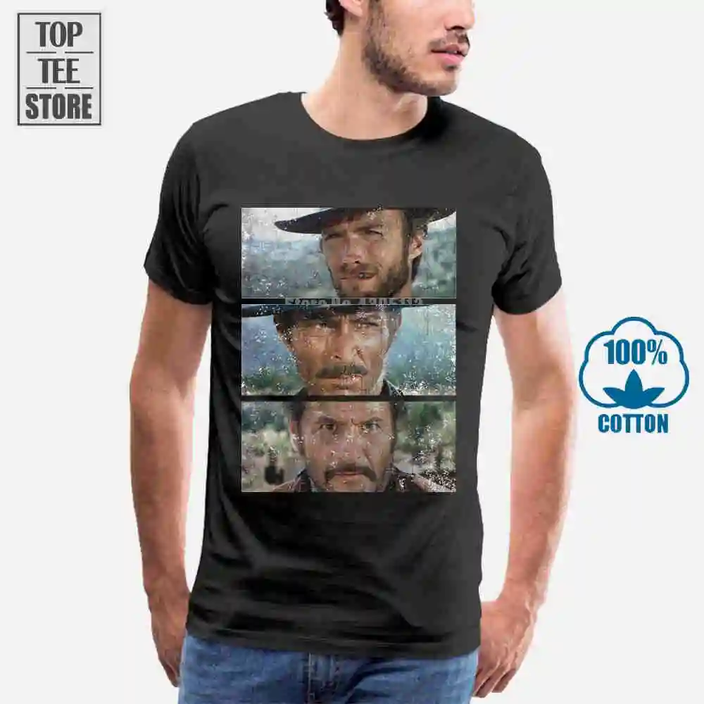 The Good Bad And Ugly футболка Итало Вестерн Иствуд ковбой США Клинт|t shirt|clint eastwood shirtcowboy t