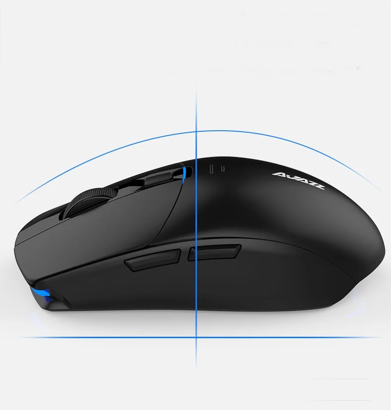 Новая легкая беспроводная мышь Ajazz i303 Pro с подсветкой 2 4 ГГц пользовательским