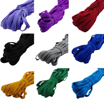 

33yard Length Face Cover Rope DIY Woven Elastic Band Knitting Band Sewing Crafting 6mm Width HSJ-19