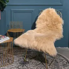 60x90/120 см Ковер Из искусственной овчины, мягкий меховой чехол для кресла, белый ковер для спальни, пола, дивана, гостиной, 2x3 фута, плюшевый ковер