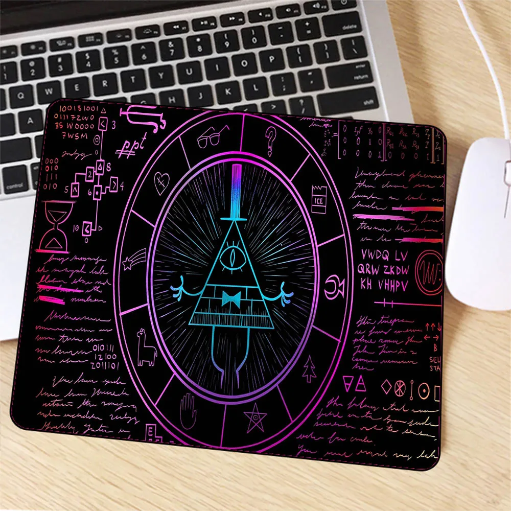 RGB LED Gaming Mousepad - Mathematician Digital Design Desk Mat