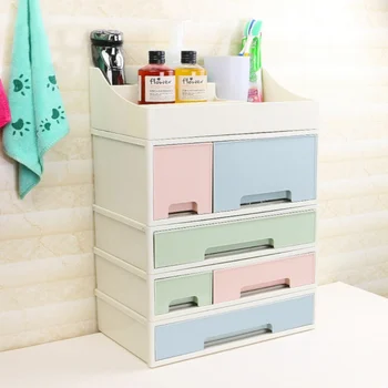 

Desktop Sundries Storage Box Multi-function Grids Desktop Stand Holder Cosmetic Brush Jewelry Display Rack Desktop Storage Case