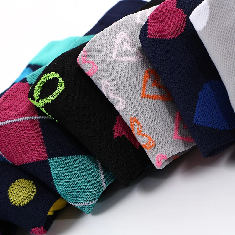 50 цветов, полосатые гольфы унисекс для мужчин и женщин, компрессионные эластичные носки для девочек, уличные эластичные носки для кормления, Medias De Mujer
