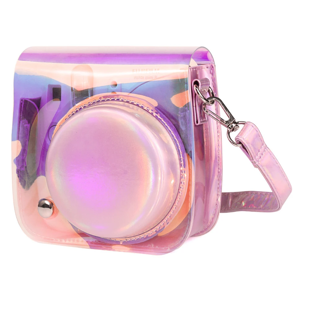 Magic Laser Camera Bag for Fujifilm Instax Mini8/8+/9 Polaroid Funda Objetivo Camera Case Protector Instax Mini 9 Case Photo Bag Magic Laser Camera Bag for Fujifilm Instax Mini8/8+/9 Polaroid Funda Objetivo Camera Case Protector Instax Mini 9 Case Photo Bag