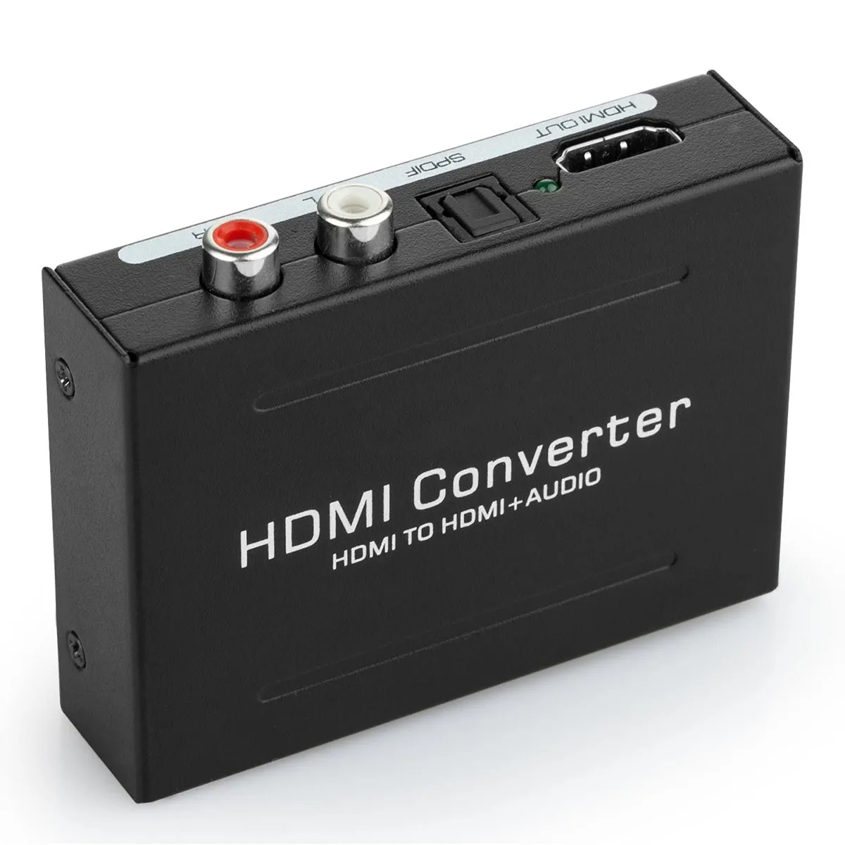 Musou HDMI Audio Extractor to + Optical Toslink(SPDIF) RCA(L/R) Stereo Analog Outputs Video Splitter Converter | Электроника