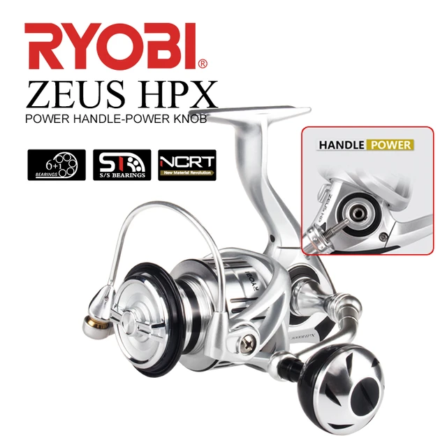 Ryobi Zeus Fishing Reel, Reel Ryobi Zeus Hpx, Ryobi Spinning Reel