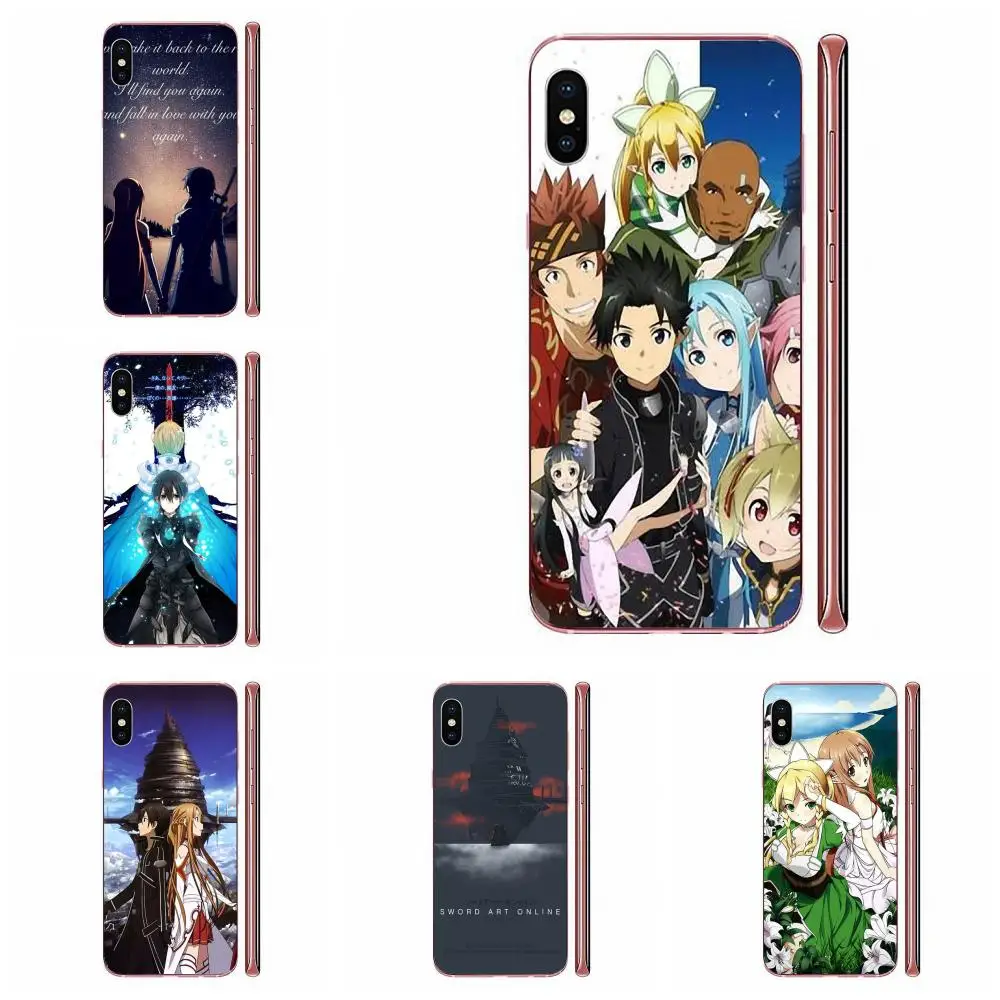 Короткая футболка с героями из японского аниме Sword Art Online для Huawei Честь 5C 5X 6A 6X 7 7A 7X
