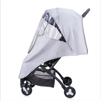 

Baby Stroller Rain Cover Universal Breathable Transparent Rainproof Weatherproof Windshield Stroller Cover