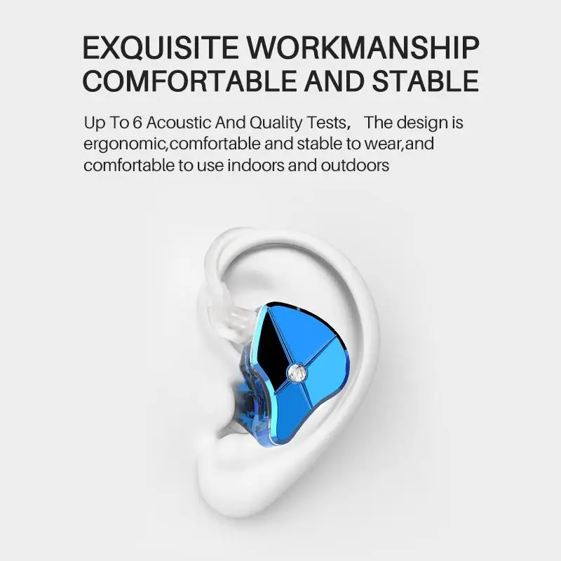 TFZ QUEEN LTD Dynamic Driver Two Divided frequency High Quality Earphones 2 pin 0 78mm HiFi Audiophile In ear Earbuds