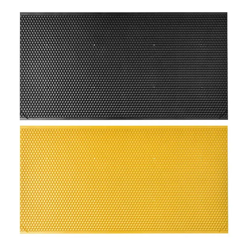 

Bee Beehive Nest 75% Wax Beeswax Tablets 42.5*21CM Gold Bee Honeycomb Material Beekeeping Tool