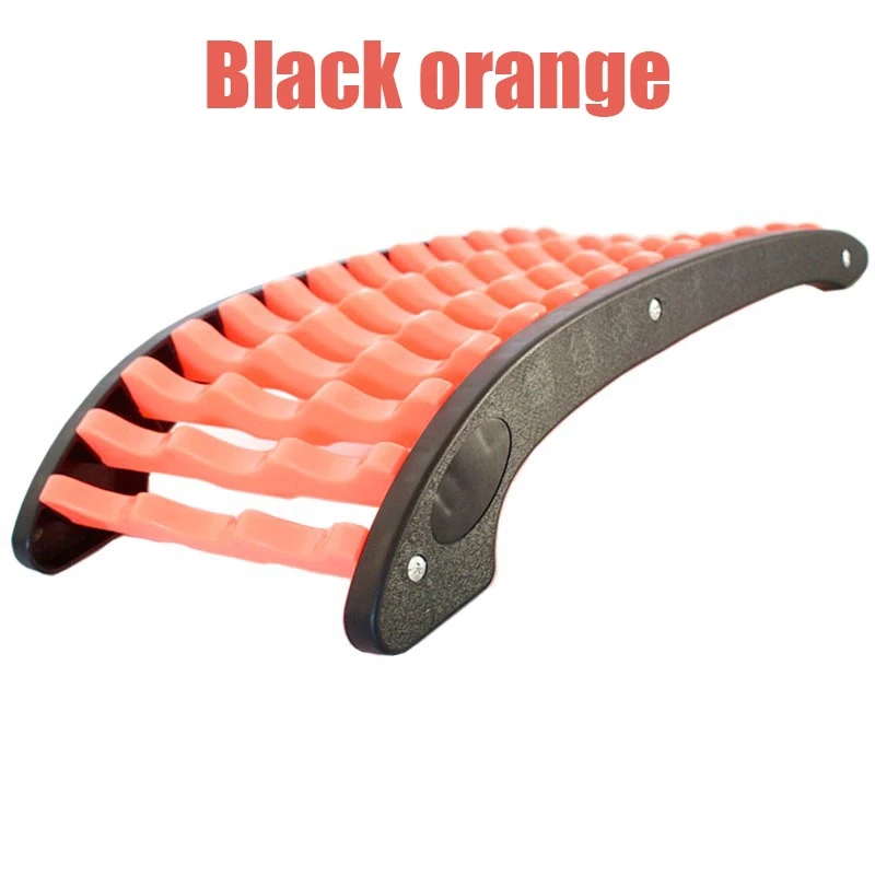 

Spine Aligner Back Stretch Equipment Back Massager Lumbar Vertebrae Pain Relief Corrective Frame MSU99