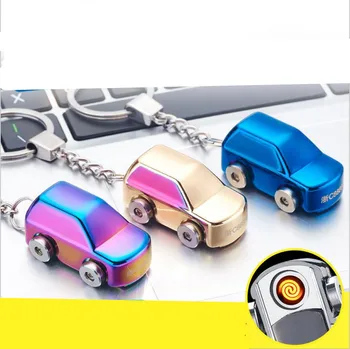 

Rechargeable lighter Key pendant key chain lighter Cigarettes lighters smoking electric lighter usb lighter cakmak lighter keych