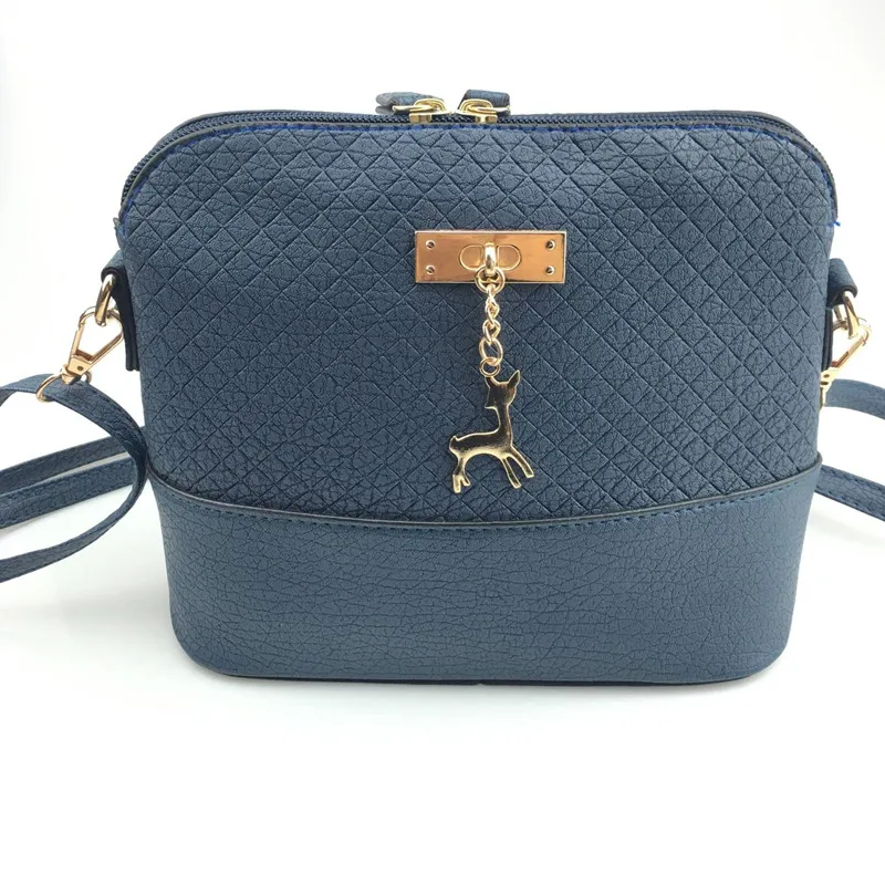  Shoulder Bags for Women 2019 Fashion Mini Bag with Deer Toy Shell Shape Small Messenger Crossbody B - 32800577340