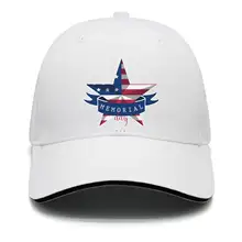 TSDFCMemorial день пентаграмма флаг мужские повседневные Регулируемые Сетки капитан Хлопок Бейсболки Шляпа