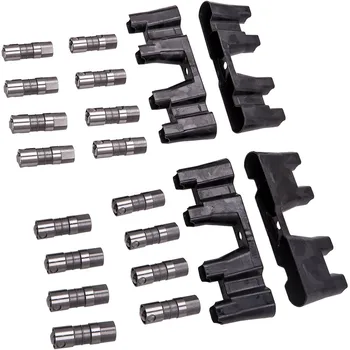 

16pcs Hydraulic Roller Lifter 4 Guides For GM for Chevy LS1, LS2, LS3, LS6, LS7, LS9, LSX engines 12499225