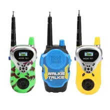 2 шт./компл. детские игрушки электронные иди и болтай Walkie игрушечные рации на открытом воздухе родитель-ребенок интерактивные игры для детей, подарок