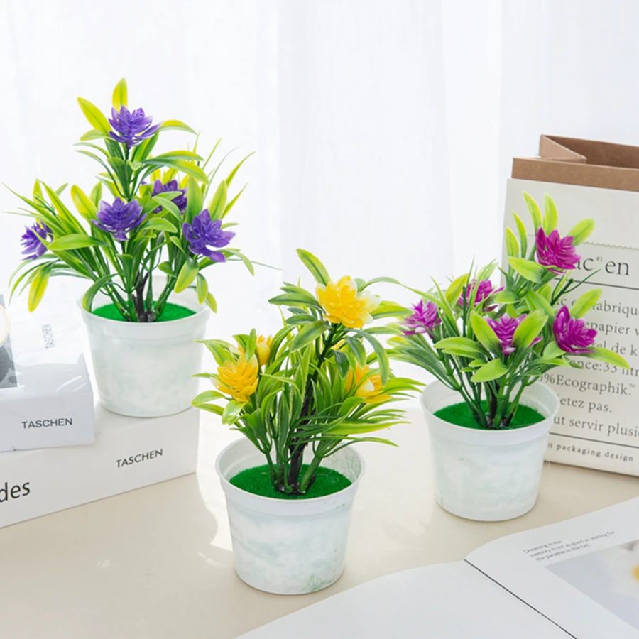 Artificial Mini Potted Flower 5
