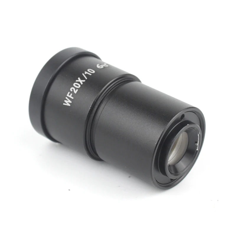 One Pair WF10X WF15X WF20X WF25X WF30X Eyepiece for Stereo Microscope Wide Field 20mm 15mm 10mm 9mm WF10X/20 High Eye-Point stereoscopic microscope eyepiece