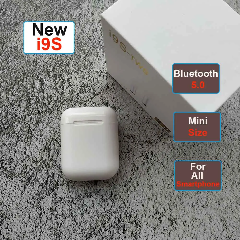 

i7s TWS Bluetooth Earphones i9s Mini True Wireless Earbud Headset cordless PK i10 i11 i12 i20 TWS for iPhone Android