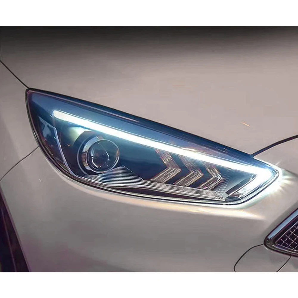 2 шт. Автомобильные светодиодные фасветильник для Ford Focus 2015 2016 2017 2018 | Автомобили и