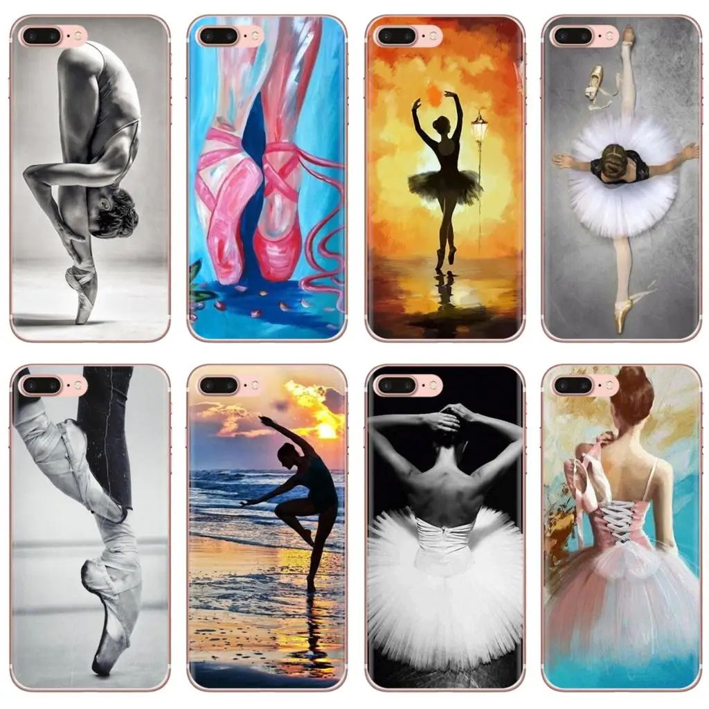 Силиконовый чехол для телефона балетки танцев Одежда девочек мамы и iPod Touch iPhone 10 11