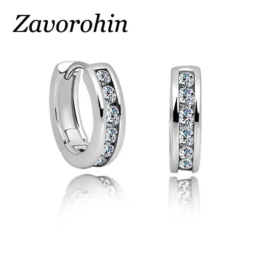 

Fashion New In 2014 Real Gold Plated Earrings Circle Ring Earrings Round Jewelry Free Shipping