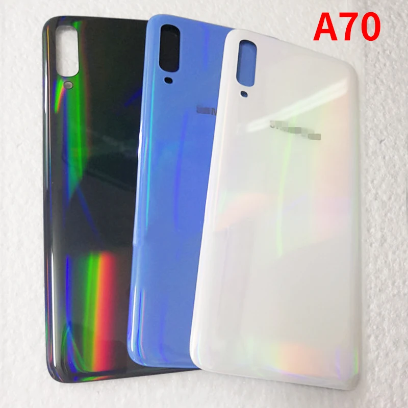 Задняя крышка батарейного отсека для Samsung Galaxy A70 A 70 2019 сменная задняя корпуса