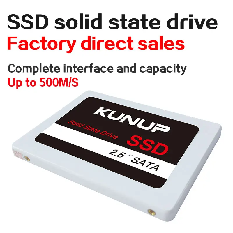 Kunup SSD высокоскоростной твердотельный накопитель HD 360GB 480GB 960GB 1 ТБ 60G 120G 180G жесткий диск для ПК настольный ноутбук