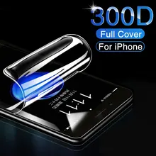 300D полное покрытие мягкая Гидрогелевая пленка для iphone 6, 7, 8 Plus, 6, 6 S Защита экрана на iphone 11 Pro X, XR, XS Max пленка не стекло