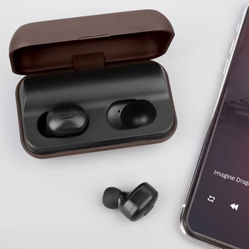 

Bluetooth Earphone TWS T1 Pro Headset 5.0 Wireless Earbuds 3D Stereo Handsfree With Mic Earphones Waterproof Charging Box