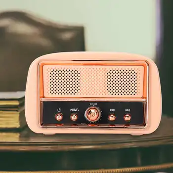 

HM13 Vintage Wireless Bluetooth Speaker Clear Sound Quality Stable Effective Transmission New Sale