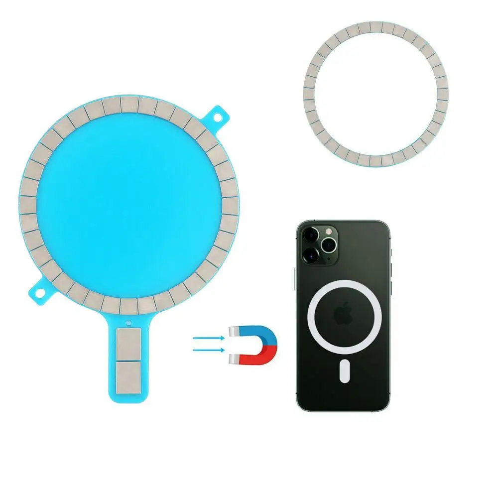 

Mag Safe Wireless Charging Magnet Magsafe Phone Case Strong Magnetic Sticker For iPhone 12 Pro Max 12 Mini 11 Xs Xr 8 Cell Phone