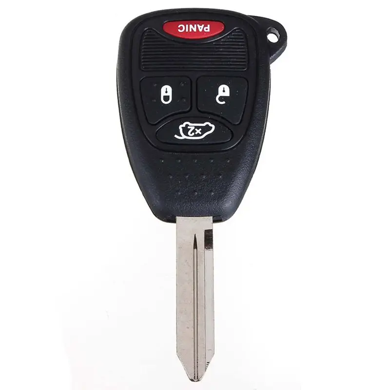 

4BTN Uncut Remote Keyless Entry Combo Transmitter Key Fob For Chrysler Dodge New