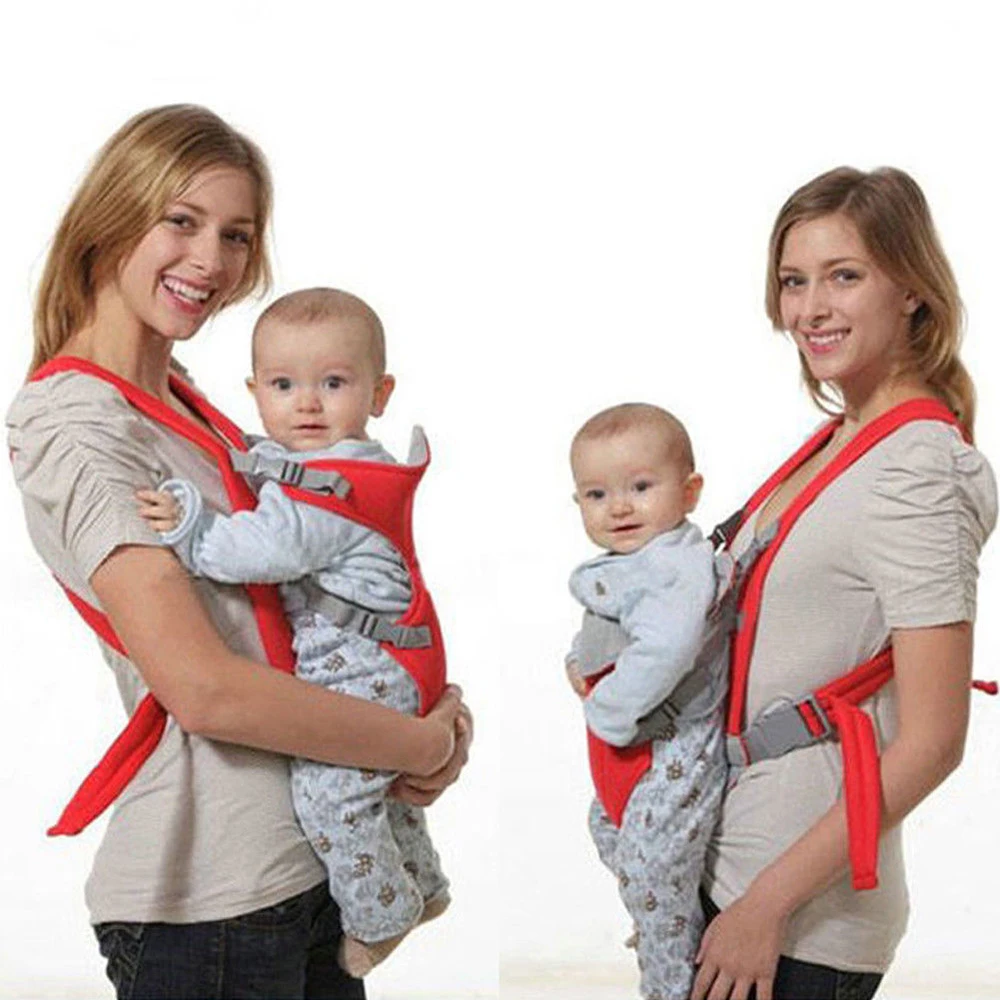 Дышащий эргономичный Регулируемый рюкзак-слинг для новорожденных