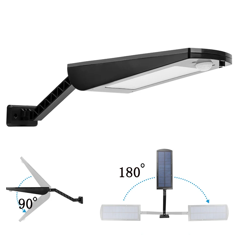 Solar ao ar Iluminação à Prova Água para Jardim Solar com Três Atualizado Livre Dwaterproof Parede Dois Ângulos Rotable Pólo Lâmpada Modos 66 Led Luz Mod. 129920 15 jardim parede dois ângulos rotable pólo lâmpada solar com três modos