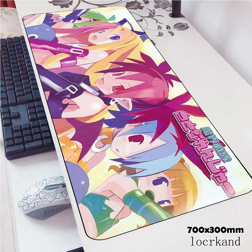 Коврики для мыши Disgaea 70x30 см домашний коврик нетбука компьютера компьютерный с