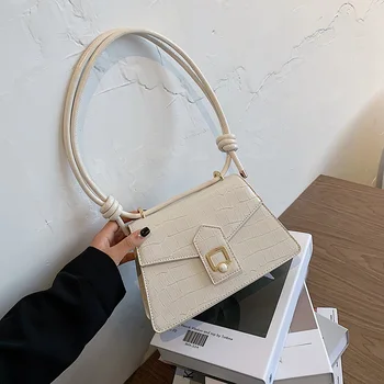 

Designer Stone Pattern Shoulder Bags For Women Casual Crossbody Messenger Travel Bag Lady Pu Leather Handbag Totes Purses 2020