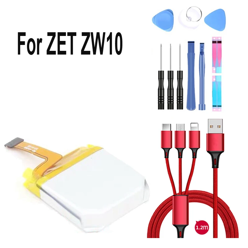 Аккумулятор zw10 для zte zw10 Watch Sport 582827, умные часы, литий-полимерный аккумулятор+ USB кабель+ набор инструментов