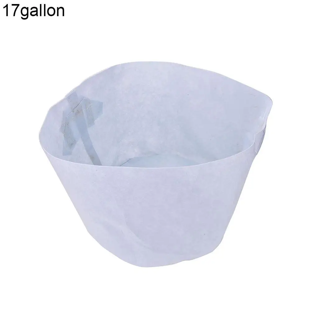 Round Non-woven Fabrics Bags Pots Plant Pouch Root Container Germination Cultivate Planting Grow Bag Garden | Дом и сад