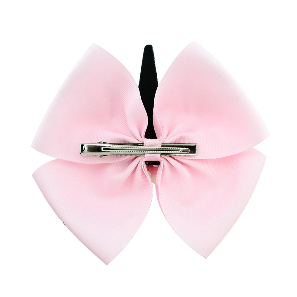 KY03 Glitter Hair Grip With Unicorn Horn for Little Girls Sequin Hair Bowknot School Kids Party Hairgrips Baby Hair Accessorie