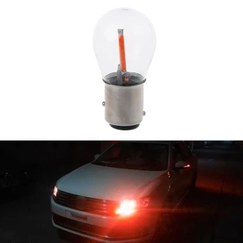 

1157 Bay15d Led Red DRL Auto Car Brake Stop Signal Turn Reverse Tail Lamp S25