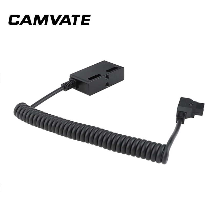 CAMVATE Male D Tap To LEMO 2 Pin Female Connector для Teradek Paralinx Cinegears Ghost Eye Came TV Serv Pro Bolt Arrow X|Аксессуары