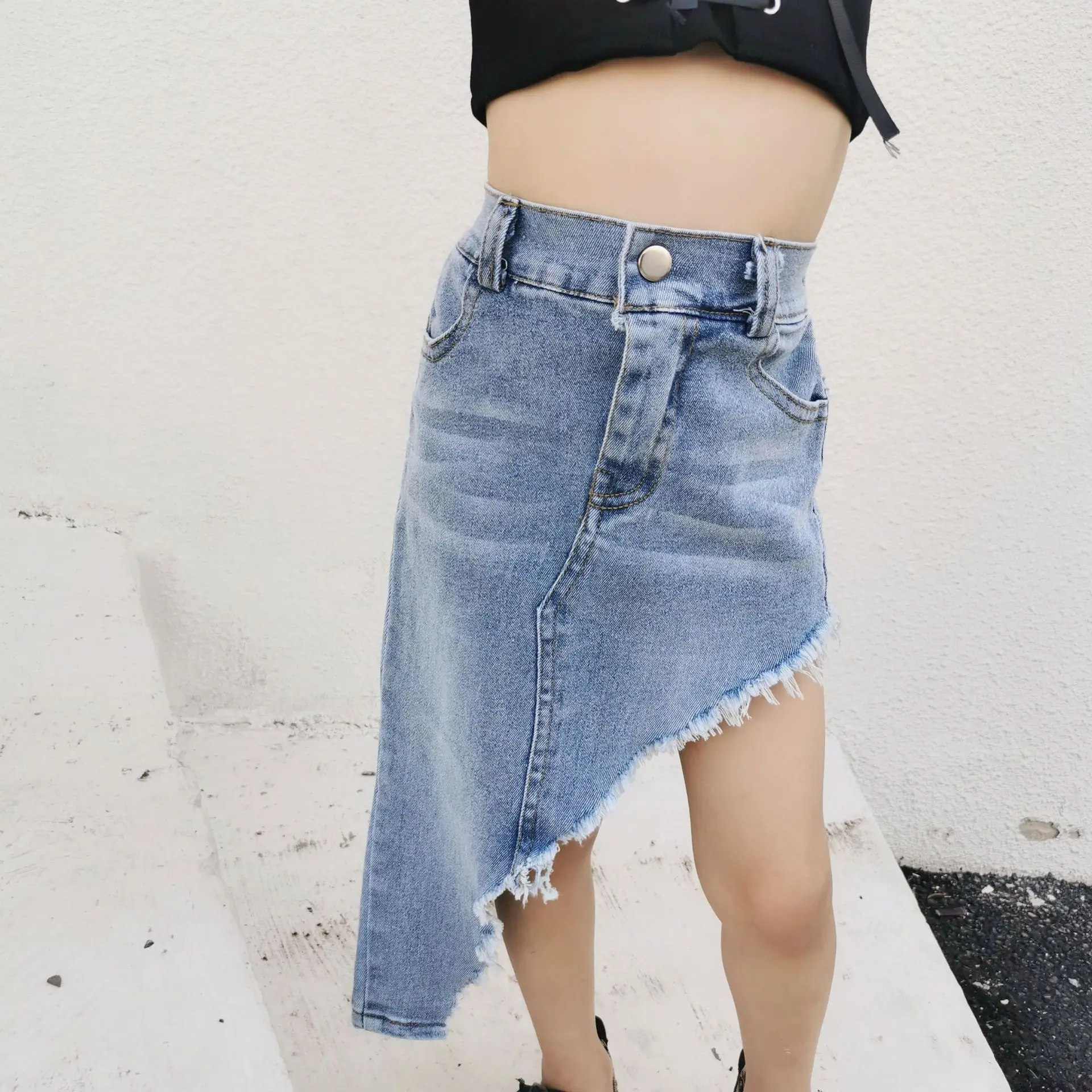 Baby girl denim skirts children 