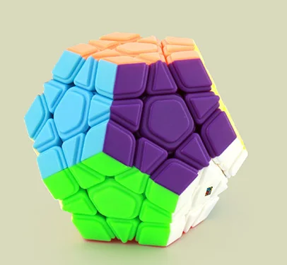 Новое поступление Cubing классная магический куб скоростной куб Twisty головоломка игрушка для начинающих-черная на основе - Цвет: Многоцветный