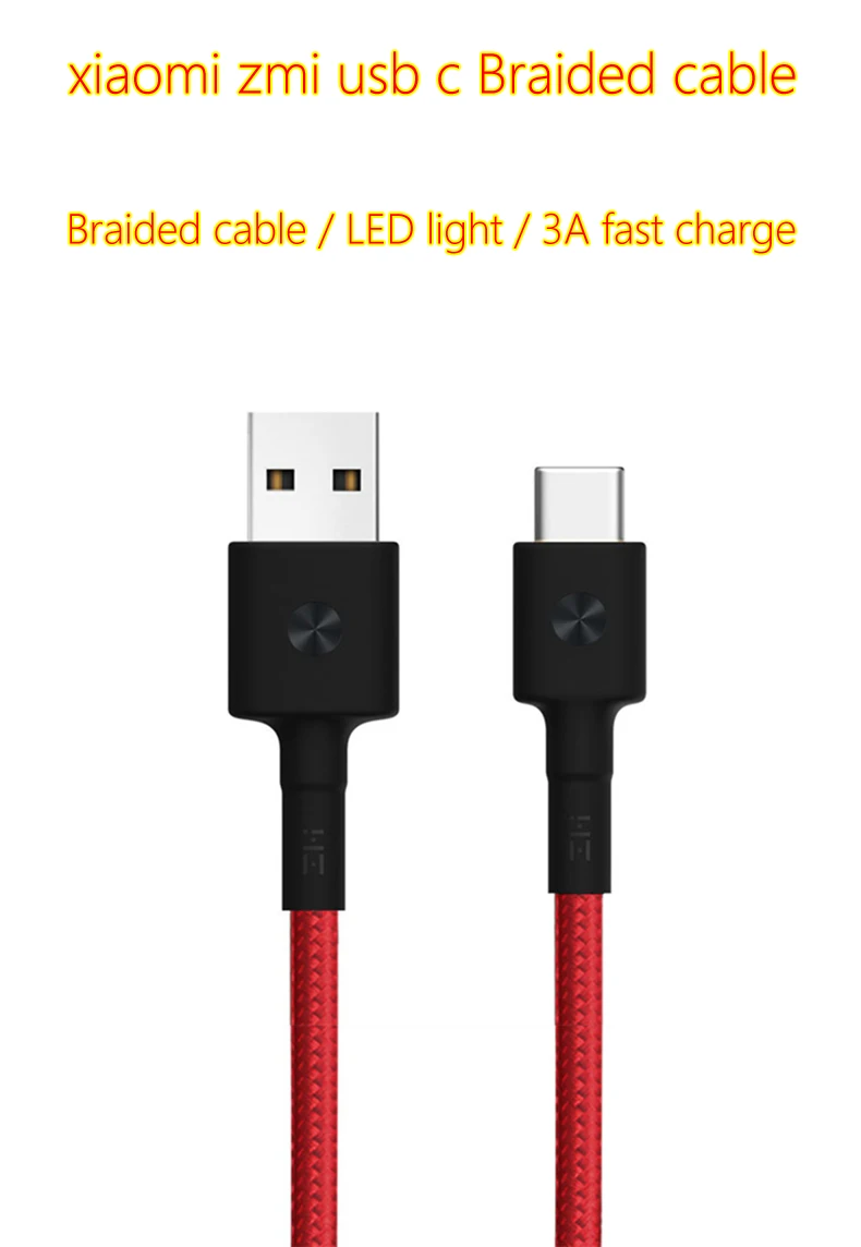 Светодиодный usb-кабель типа c для быстрой зарядки samsung s8 s9 huawei oneplus xiaomi note 7 Мобильный кабель для зарядки телефона Android Короткие