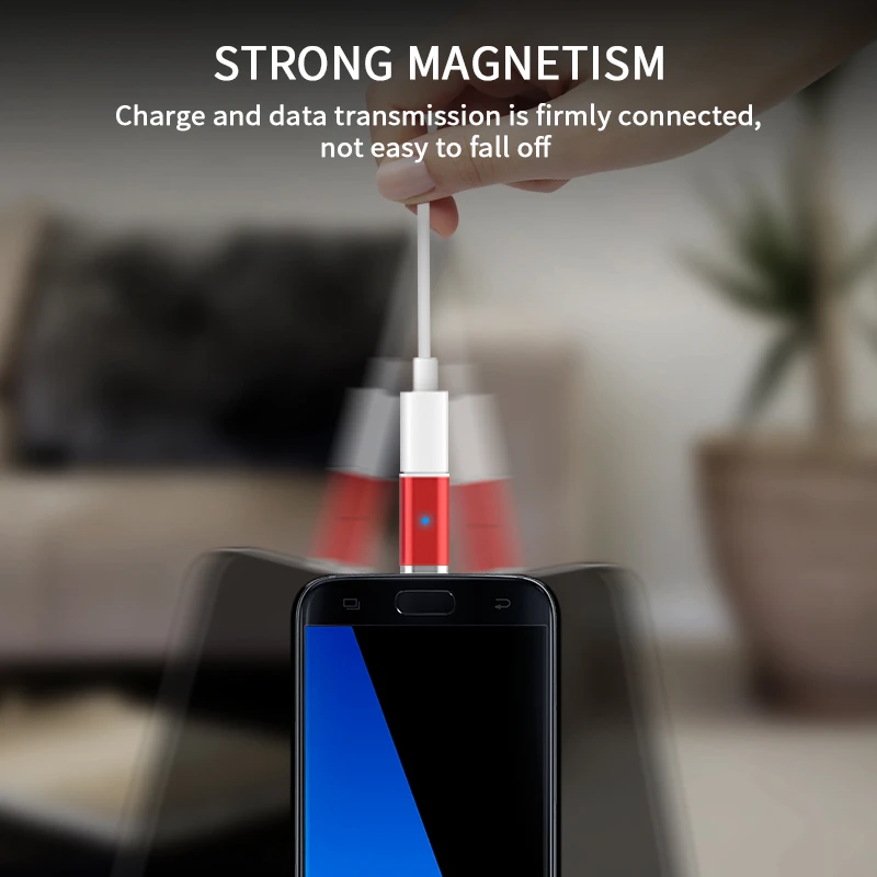 USB Type C Magnetic Adapter USB C Female To Micro iOS Magnet Type-C Converter Connector For iPhone Xiaomi Samsung LG