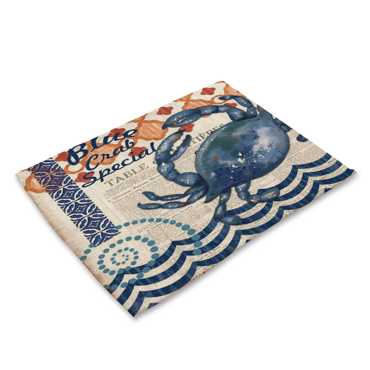 Lychee 42*32 см, серия морских животных, подстилка под стол, коврик, анти-обжигающий коврик, сделай сам, украшение для кухни, аксессуары для столовой - Цвет: 15
