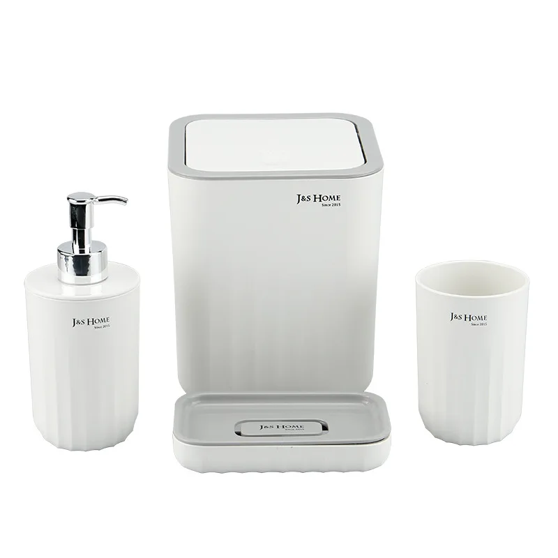 4 шт. пластиковые аксессуары для ванной комнаты Набор держатель зубной пасты и